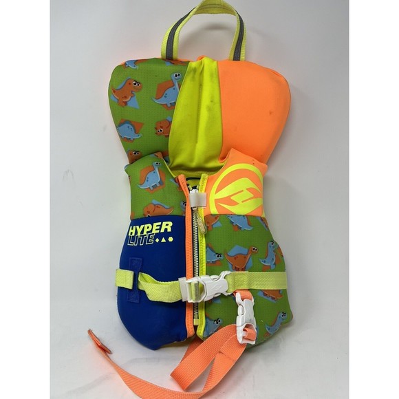 Hyperlite Youth Life Vest USCG Approved Under 30lbs Infant Lightweight Floating - Picture 1 of 9